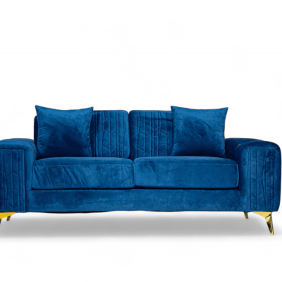 Modern 5 seater Velvet Fabric sofa – 8080